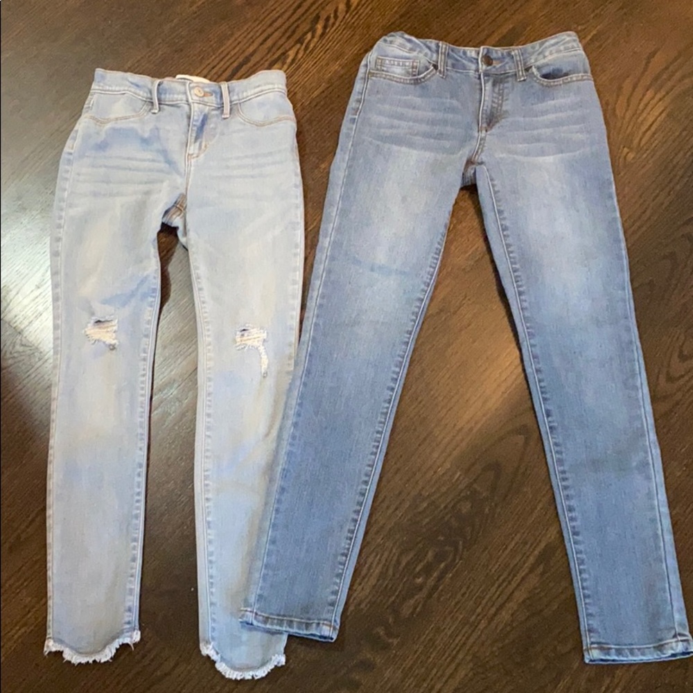 Girls size 12 Jean bundle. EUC!
